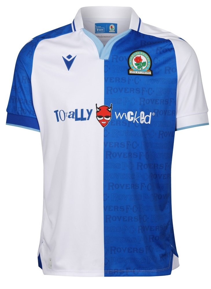 Camisa I Blackburn 2023 2024 Macron oficial 